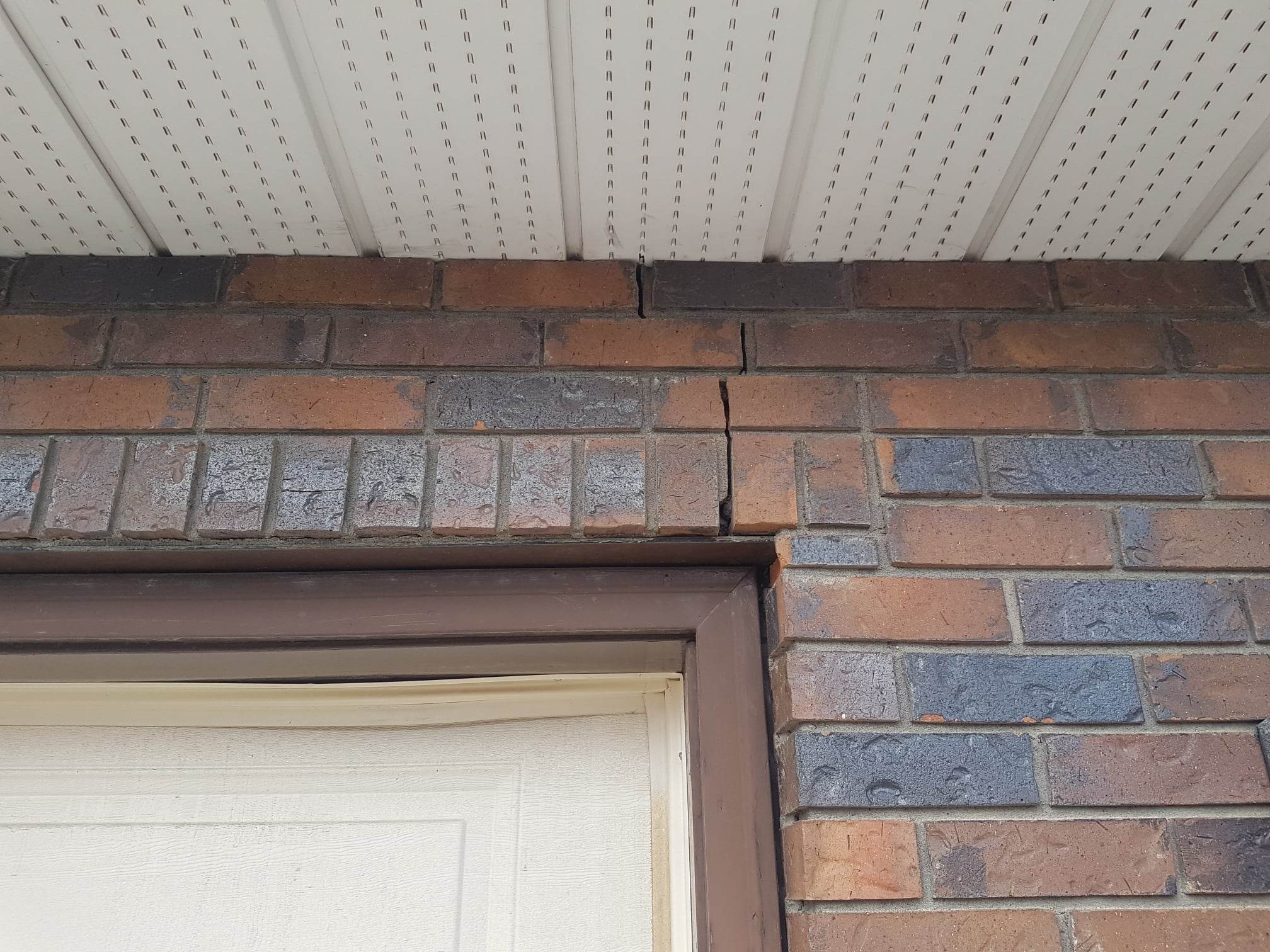 Brick crack