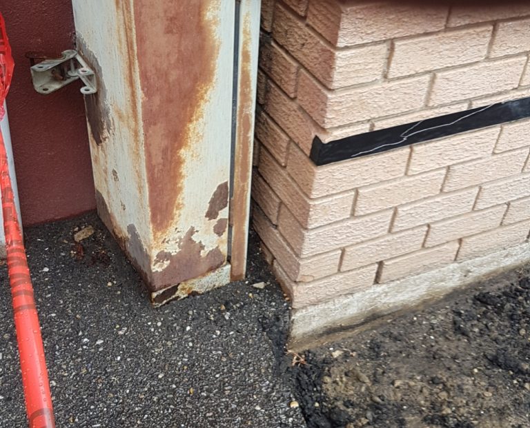 Parging Fix broken brinks