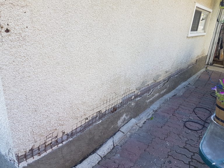 Float finish Parging